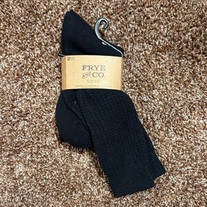 Frye Black Boot Socks